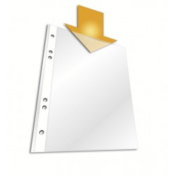 DURABLE 2661 19 PUNCHED POCKETS FOLIO FORMAT 100PCS